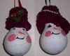 Craft: Recycled Light Bulb Christmas Ornaments
